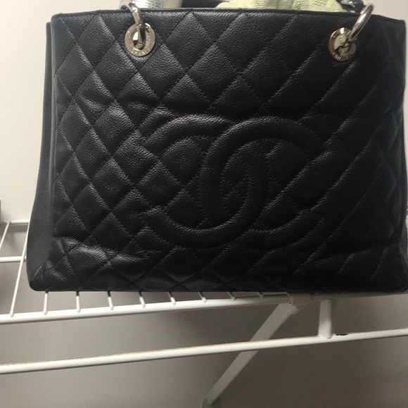 Authentic Chanel GST Silver hardware - Picture 1 of 7